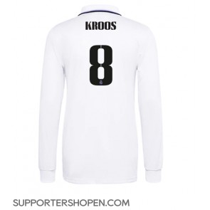 Real Madrid Toni Kroos #8 Hemma Matchtröja 2022-23 Långärmad